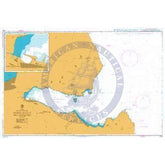 British Admiralty Nautical Chart 1706: Ormos Soudas and Approaches